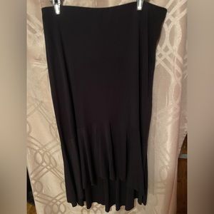 Women’s tulip cut knee to calf length skirt